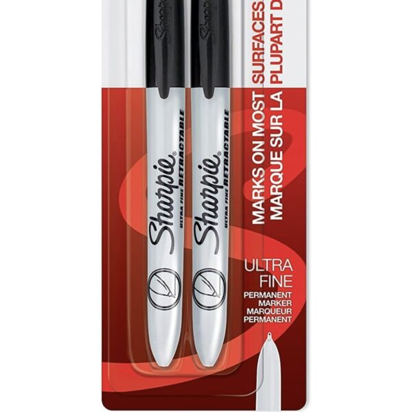 SHARPIE RETRACTABLE - Marqueur permanent ultra fin