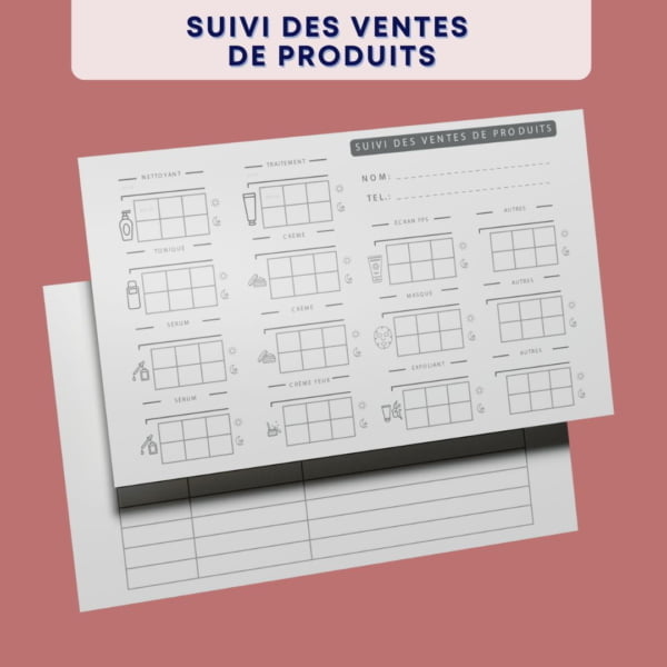 Fiches techniques - VENTES DE PRODUITS
